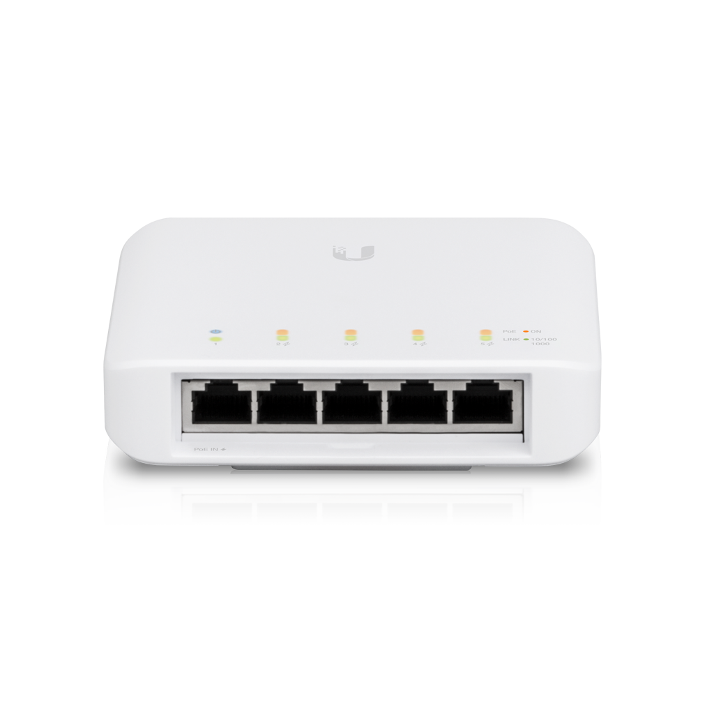 Ubiquiti USW-Flex-Mini UniFi Compact 5Port Gigabit Desktop Switch