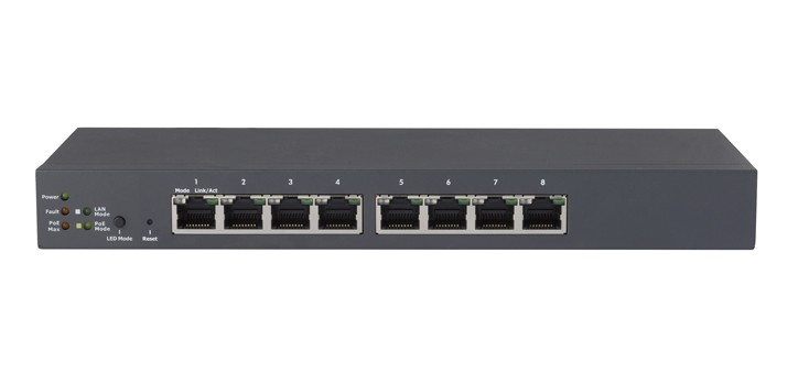 Plasma Cloud PS8-L 8-Port Gigabit 55W PoE Switch