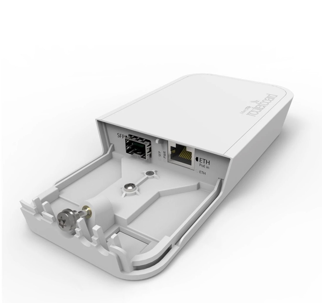 MikroTik RBFTC11 Fiber to Copper converter, Outdoor case, 12-57V PoE with 802.3af/at support