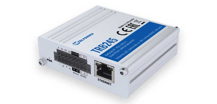 Teltonika TRB245 All-In-One Industrial M2M LTE Cat 4 Gateway