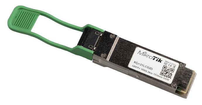 MikroTik XQ+31LC02D QSFP28 module 40/100G SM 2km 1310nm CWDM4