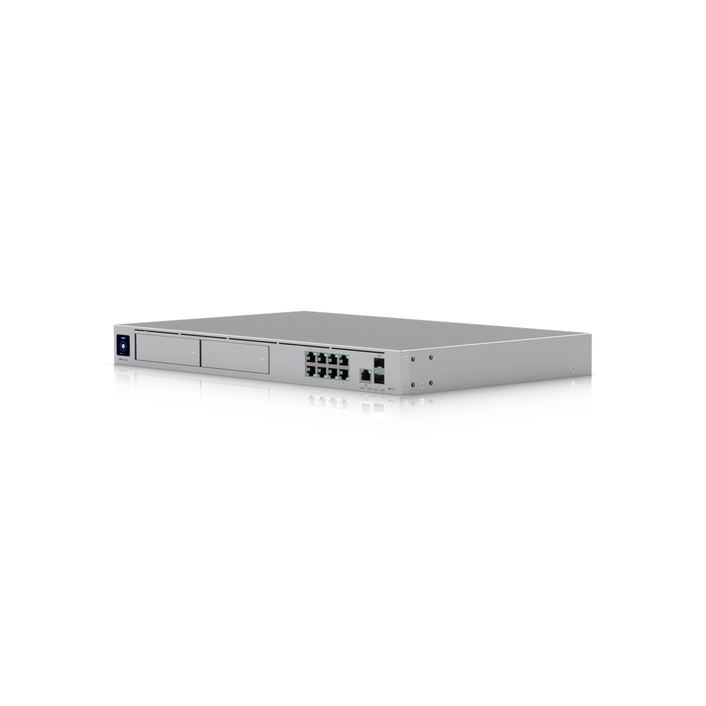 Ubiquiti UDM-Pro-Max-AU UniFi MultiApplication System with 2x HDD Bays 8 Port Switch Rackmount