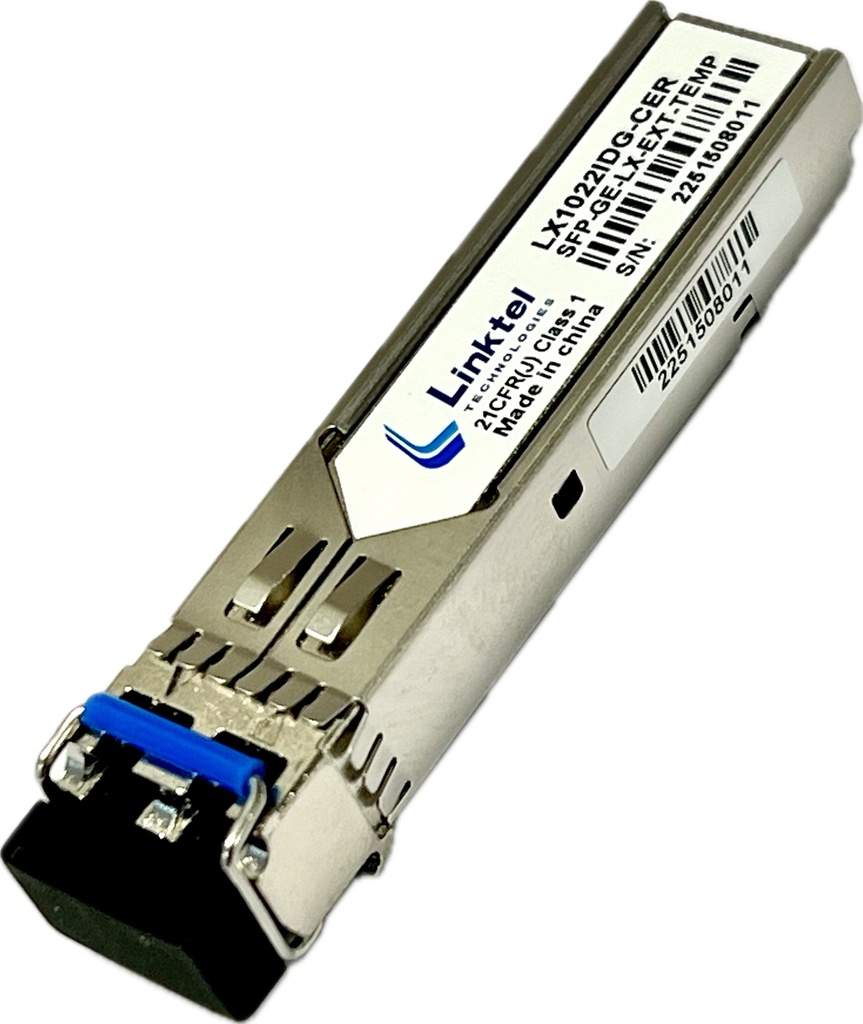 Cambium Networks N000082L059A PTP 820 SFP Optical 1000Base-LX, EXT TEMP, Single Mode, 1310nm