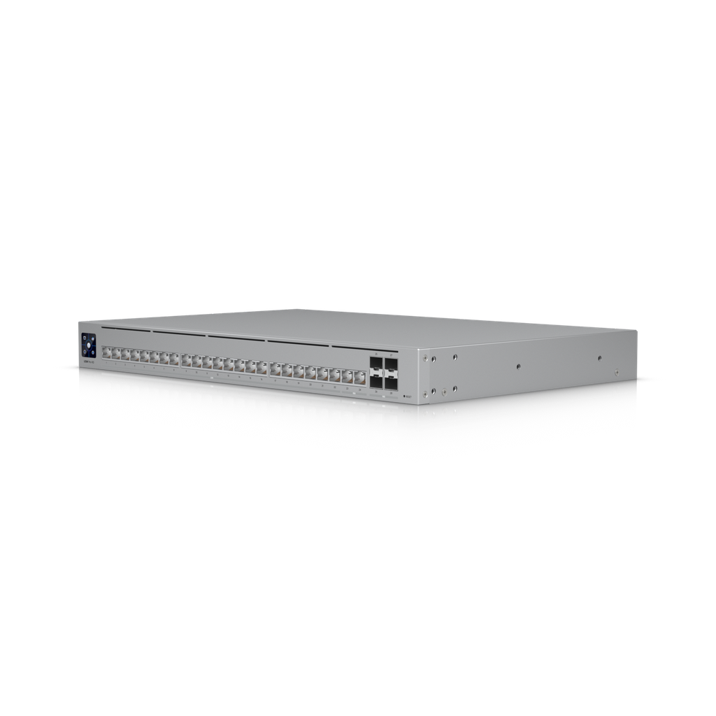 Ubiquiti USW-Pro-HD-24 UniFi Pro HD 24 Professional-grade, Layer 3 Etherlighting™ Switch 2x 10 GbE, 22x 2.5 GbE, 4x 10G SFP+