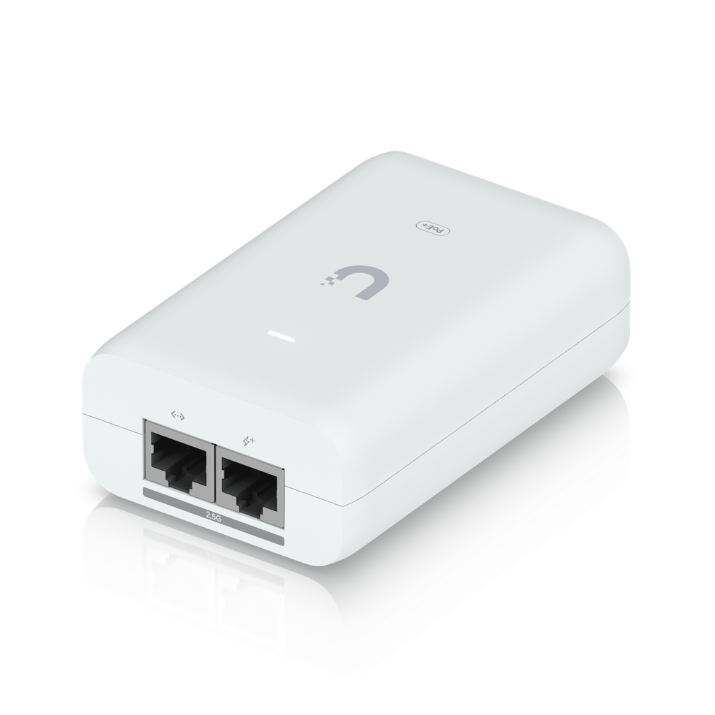 Ubiquiti UACC-PoE+-2.5G-AU U-POE Plus PoE Injector 802.3at Supported PoE 30W 2.5G