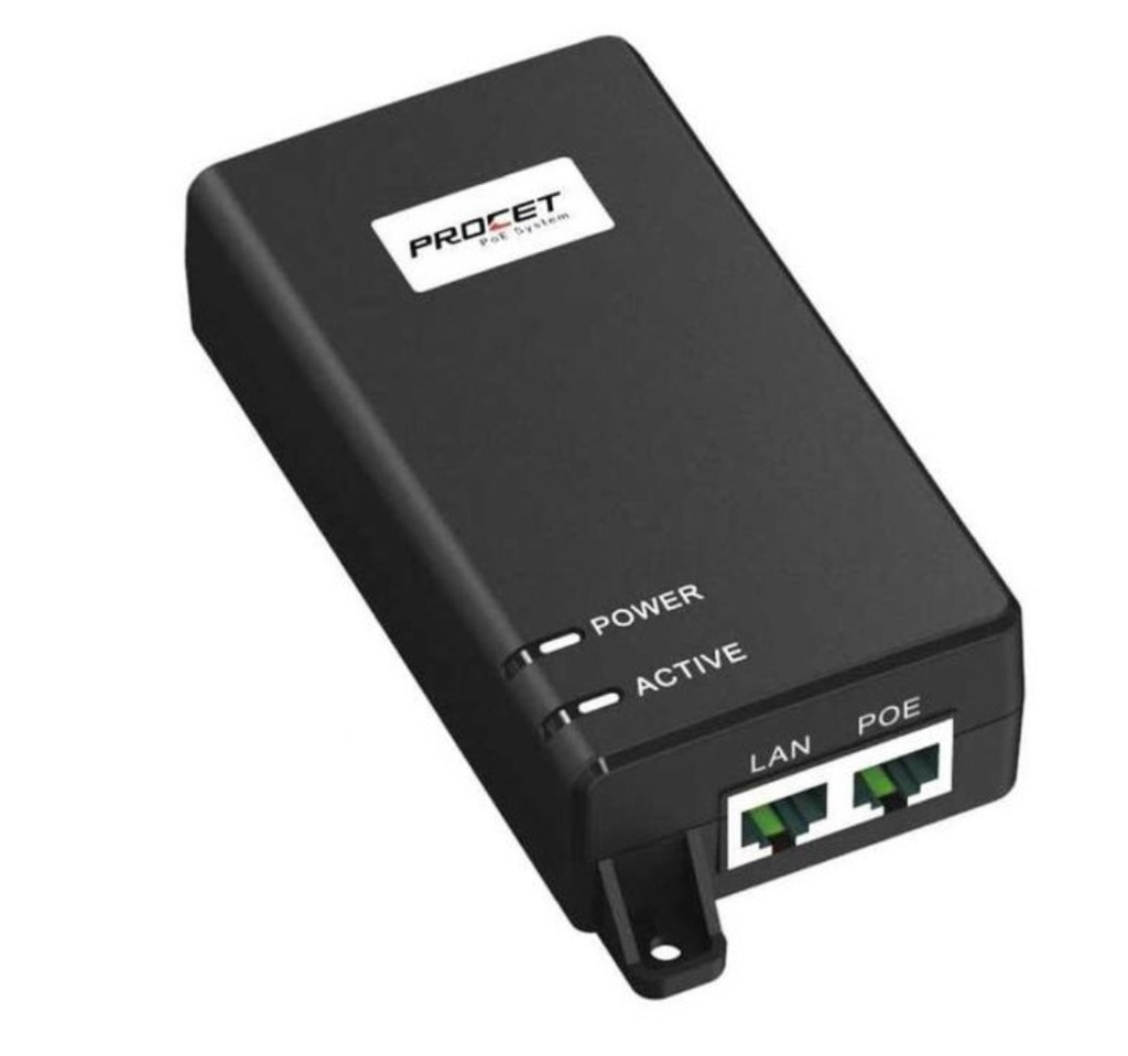 Racom PWS-AC/PoE-ACT3 Power Supply Active AC/PoE 100-240VAC with AU Power Cable