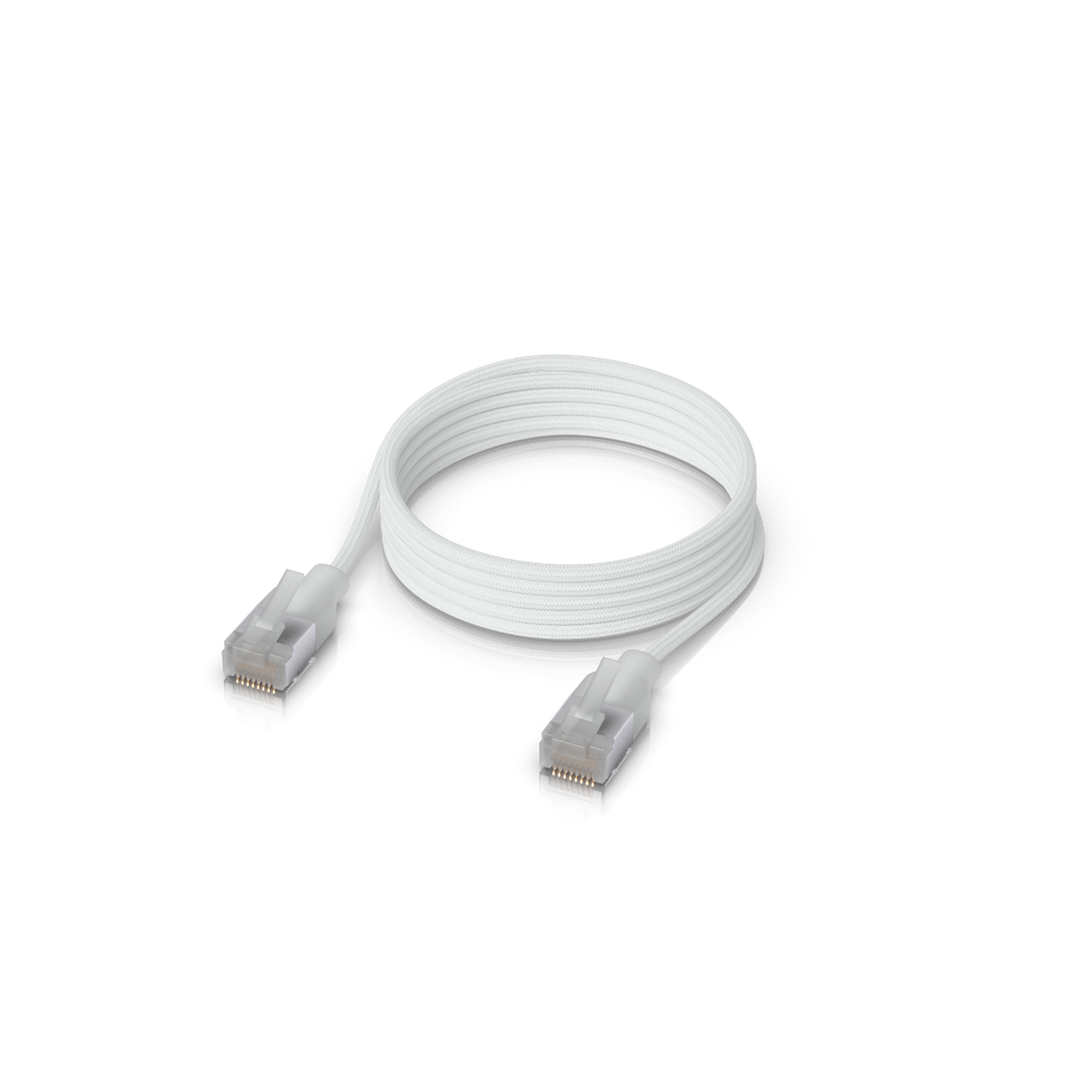 Ubiquiti UACC-Cable-Patch-EL-C6A-3M-W UniFi Premium Patch Cable White 3M