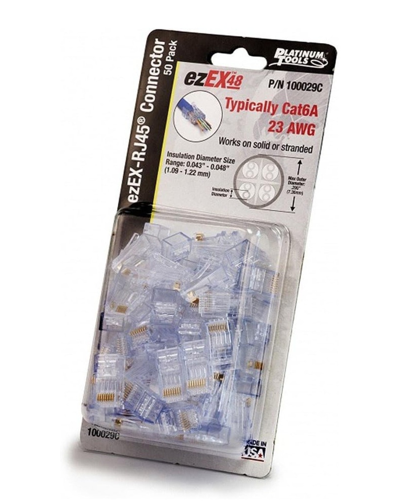 Platinum Tools 100029C ezEX48 50 Pack