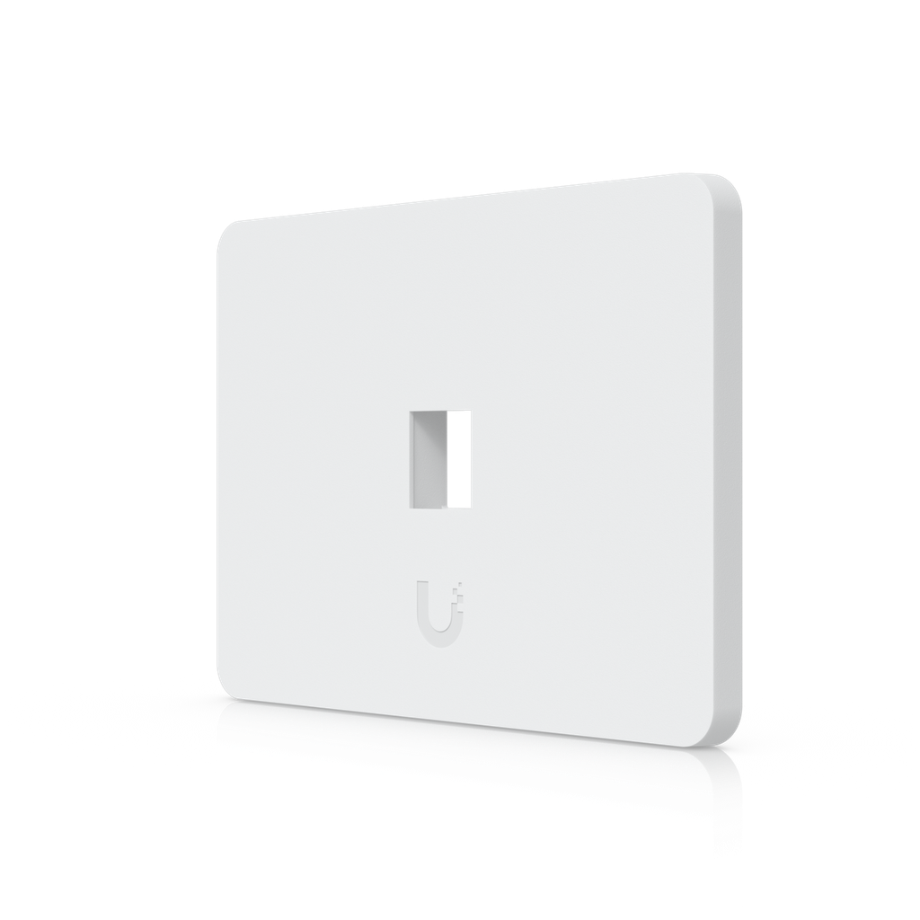 Ubiquiti UACC-WP-Keystone-H-1P UniFi Paintable Keystone Wall Plate 1-Port 4-Pack