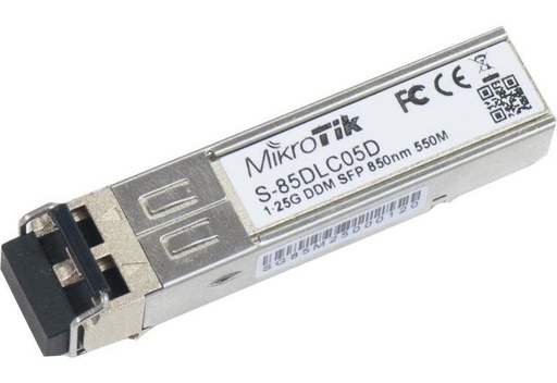 [S-85DLC05D] MikroTik S-85DLC05D SFP module 1.25G MM 550m 850nm