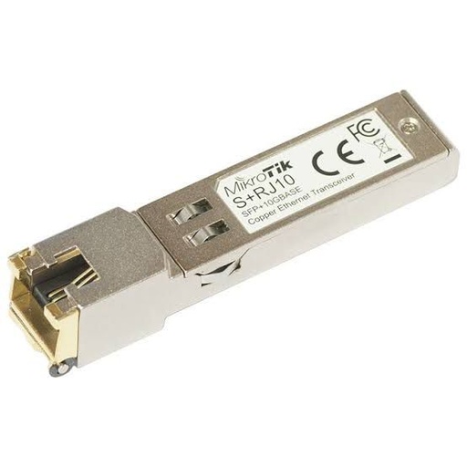 [S+RJ10] MikroTik S+RJ10 RJ45 SFP+ 10/100/1000M/2.5G/5G/10G Copper Module