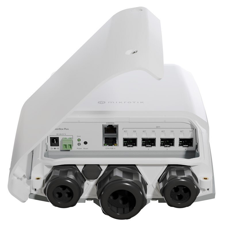 MikroTik CRS305-1G-4S+OUT Outdoor FiberBox Plus 4 x 10G SFP+