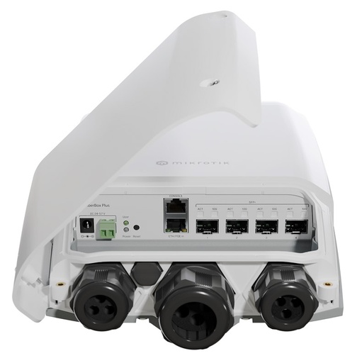 [CRS305-1G-4S+OUT] MikroTik CRS305-1G-4S+OUT Outdoor FiberBox Plus 4 x 10G SFP+ IP66