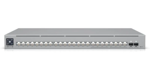 [USW-Pro-Max-24-PoE] Ubiquiti USW-Pro-Max-24-POE UniFi 24-port, Layer 3 Etherlighting™ switch with 2.5 GbE and PoE++ output.