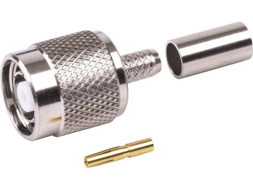 [MB11CMC2] MicroBeam MB11CMC2 RPTNC Male Crimp Connector for Coax Cable Types 200 Series Cable RG58