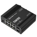 Teltonika TSW202 10 Port Industrial Managed PoE+ Layer 2 Switch with 8 Port PoE+ and 2 SFP slots, Layer3 Features PSU not included