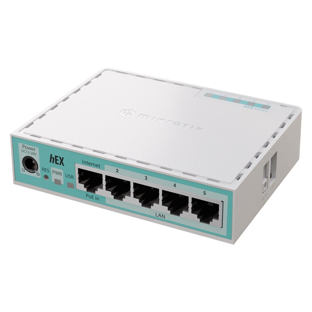 Mikrotik E50UG - hEX Dual-Core 950 MHz CPU 512MB 5 Gigabit OS L4 PSU |  Streakwave Pty Ltd