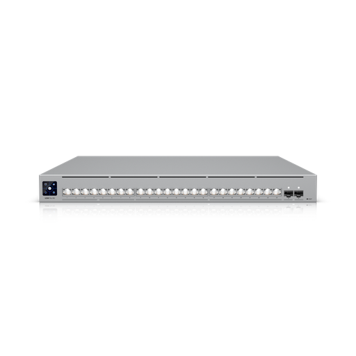 [USW-Pro-XG-24] Ubiquiti USW-Pro-XG-24 UniFi Professional-grade, 24-port Layer 3 Etherlighting™ switch with (16) 10 GbE, (8) 2.5 GbE, (2) 25G SFP28 ports