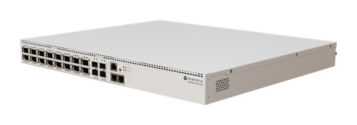 [CRS812-8DS-2DQ-2DDQ-RM] Mikrotik CRS812-8DS-2DQ-2DDQ-RM 2x 400G, 2x 200G, 8x 50G SFPs and 2x 10G Ethernet