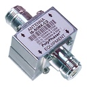 PolyPhaser IS-50NX-C0 Type N F/F RF Surge Protector 1.5–700 MHz DC Block