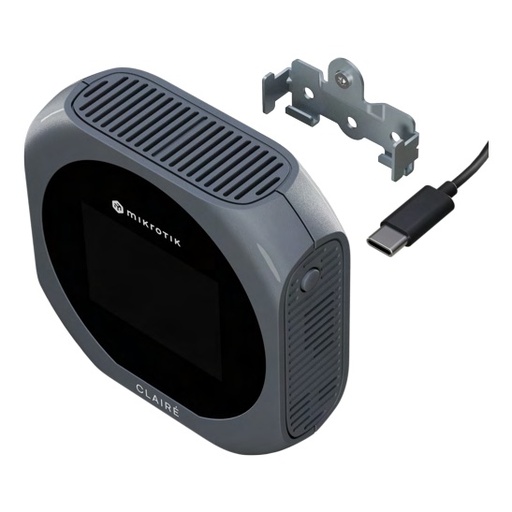 [IAQM-THC2PV-G] MikroTik CLAIRÉ IAQM-THC2PV-G Indoor Air Quality Monitor - Grey