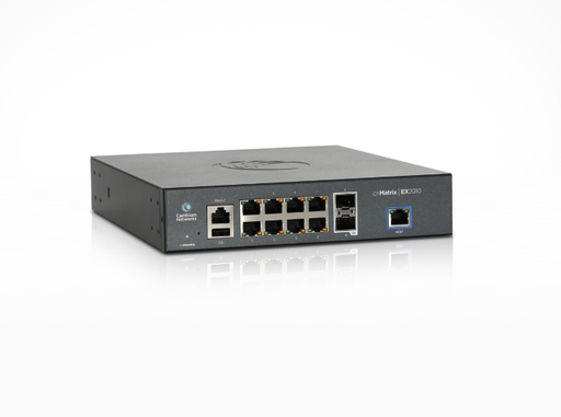 [MX-EX2010PxA-N] Cambium Networks MX-EX2010PxA-N cnMatrix EX2010-P, Intelligent Ethernet PoE Switch, 8 1G and 2 SFP fiber ports