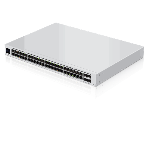 [USW-Pro-48-PoE] Ubiquiti USW-Pro-48-POE Gen2 UniFi 48 Port Gigabit Switch with 802.3bt PoE, Layer3 Features and SFP+ - 2Yr Warr