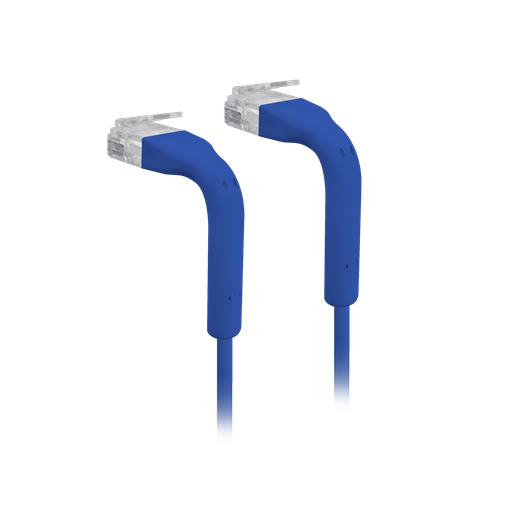 [U-Cable-Patch-RJ45-BL] Ubiquiti U-Cable-Patch-RJ45-BL UniFi Ethernet Patch Cable Blue 10cm - Overall Length 22cm (No Retail Pack)
