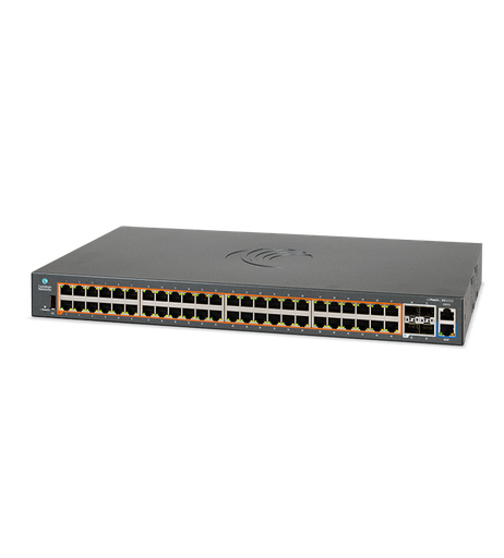[MXEX2052GXPA00] Cambium Networks MXEX2052GXPA00 cnMatrix EX2052-P, Intelligent Ethernet PoE Switch, 48 1G and 4 SFP+ Fixed 540 - NO POWER CORD