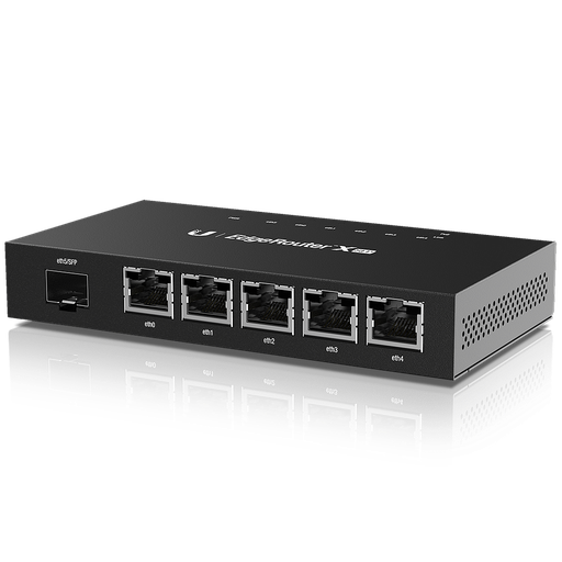 [ER-X-SFP] Ubiquiti ER-X-SFP EdgeRouter X 6-Port PoE SFP