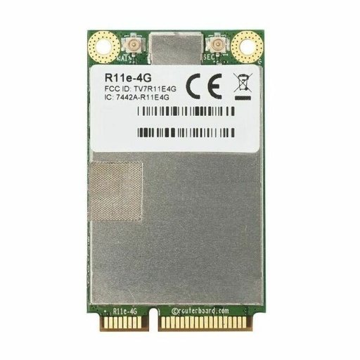 [R11e-4G] MikroTik R11e-4G MiniPCI-e 4G/LTE card for bands 3,7,20,31,41n,42 and 43