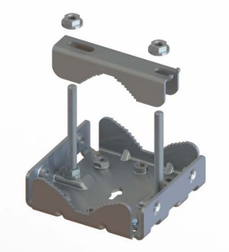 [C000000L137A] Cambium Networks C000000L137A Universal Pole Mount Bracket for 1&quot; - 3&quot; diameter poles
