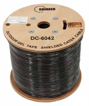 [DC-6042] Shireen DC-6042 Outdoor Cat6A Shielded Gel Tape 305m