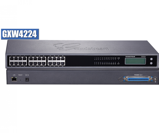 [GXW4224-V2] Grandstream GXW4224-V2 VoIP gateway w/ 24 telephone FXS ports